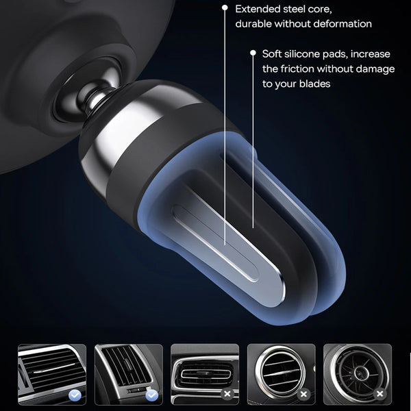 Baseus Car Magnetic Pone Holder 360 Degree for iPhone Support Samsung Xiaomi Air Vent Dashboard Mount GPS Car Moile Phone Holder