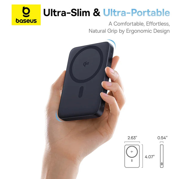 Baseus PicoGo Qi2 Magnetic Power Bank 5000mAh