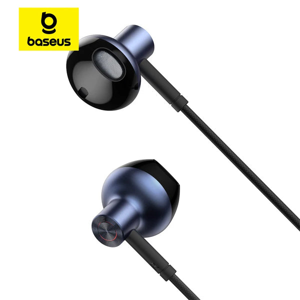 Baseus Bass Sound Earphone In-Ear Sport Earphones with mic for xiaomi iPhone 6 Samsung Headset fone de ouvido auriculares MP3