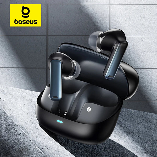 Baseus Bowie M2s Wireless Earphone Bluetooth 5.3 -48dB Active Noise Cancellation Headphone Support 3D Spatial Audio TWS Earbuds